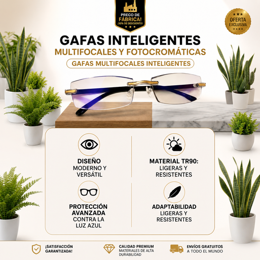 Gafas Zoom Autofoco + caja