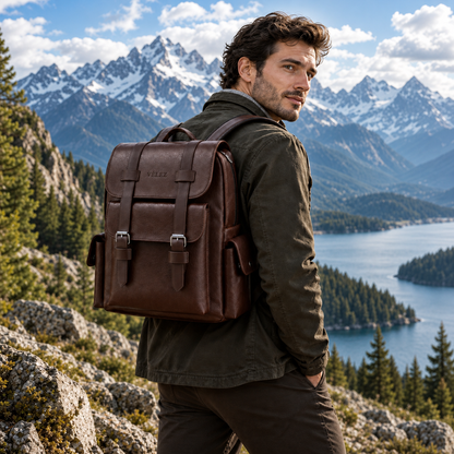 Morral Vélez de Cuero Premium para Hombre – Lote Exclusivo con 70% de Descuento